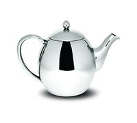 Sabichi Double Wall Stainless Steel Teapot, Silver, 1200 ml