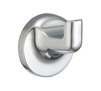 Sabichi Milano Single Robe Hook, Stainless-Steel, Silver