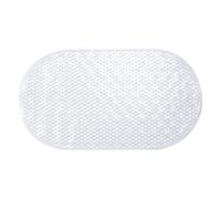 Sabichi Oval Bathmat, Plastic, Clear