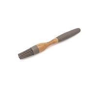 Sabichi Round Brush, Silicone, Grey, 22.5 x 5 x 2 cm