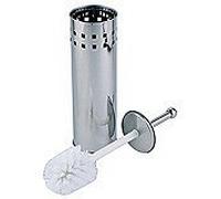Sabichi Square Toilet Brush, Stainless-Steel, Silver, 43 cm
