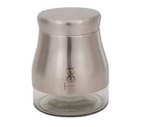 Sabichi Tea Jar, Glass, Silver