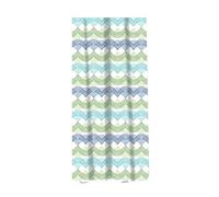 Sabichi Pifco Shower Curtain PEVA Waves 180 x 180cm Mould Resistant