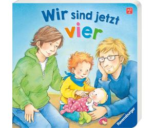 Sabine Cuno Susanne Szesny Wir sind jetzt vier (Board book)
