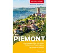 Sabine Herre TRESCHER Reiseführer Piemont: Turin, Seealpen, Langhe, (Paperback)