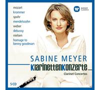 SABINE MEYER - KLARINETTENKONZERTE (COLLECTOR'S EDITION) 5 CD NEW