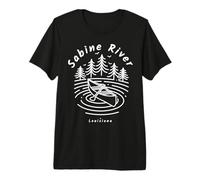 Sabine River Louisiana Premium T-Shirt