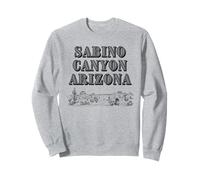 Sabino Canyon Arizona Desert Cactus Sweatshirt