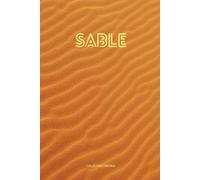 SABLE : CARNET DE NOTES A5 - PAGES COULEUR "SABLE" - CADEAU PERSONNALISE: Carnet aux pages sable unies. Dessins. Poèmes. Notes. Messages. Journal ... TOTEM. Couverture souple. Pages découpables.