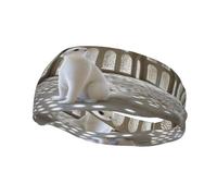 Sables in The Desert Palace Sweat Headbands for Women & Men - Unique Customized Patterns, Non-Slip Wide Headband for Running, Gym, Yoga, and More - Stylish Hair Accessories