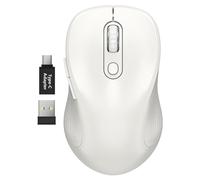 SABLUTE Wireless Mouse, 2.4 GHz Wireless Mouse with 800/1200/1600 Adjustable DPI, 6 Quiet Buttons, Left and Right-Handed, Low Power Consumption, Long Standby Time, Mouse for Laptop/PC/Mac/Linux