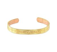 Sabona Gold Plated Copper Bracelet for Men and Women - Arthritis pain reliever effect - Olympia (S)