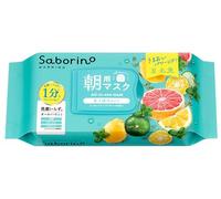 Saborino Face Sheet Mask, Eye Sheet, Refreshing Fruity Type N - 32 Sheets