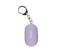 SABRE 2-in-1 Personal Alarm with LED Light, 130dB Personal Safety Siren, Snap Hook for Instant Access, 1,250 Foot (381 Meters) Range, Compact Design for Easy Attachment to Purse, Bag, or Keys