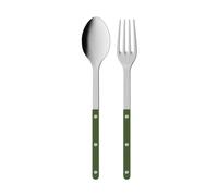 SABRE Paris Bistrot solid serving cutlery, 2 pieces Green