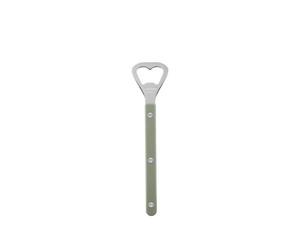 SABRE PARIS - Bottle Opener 16.3 cm - Bistrot Collection - Perfect for ppening Beer Bottles - Stainless Steel & Nylon - Dishwasher Safe - Asparagarus - Brilliant Finish