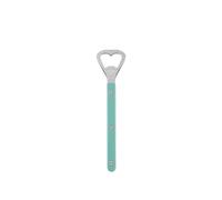 SABRE PARIS - Bottle Opener 16.3cm - Bistrot Collection - Perfect for oppening Beer Bottles - Stainless Steel & Nylon - Dshwasher Safe - Pastel Green- Brilliant Finish
