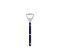 Sabre Paris - Bottle Opener 6.5 inches - Bistrot Collection - Perfect for Opening Beer Bottles - Stainless Steel & Nylon - Dishwasher Safe - Navy Blue - Brilliant Finish