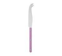 SABRE PARIS - Cheese Knife 24 cm - Bistrot Collection - All Cheeses - Stainless Steel & Nylon - Dishwasher Safe - Pink - Brilliant Finish
