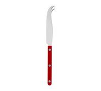 SABRE PARIS - Cheese Knife 24 cm - Bistrot Collection - All Cheeses - Stainless Steel & Nylon - Dishwasher Safe - Burgundy - Brilliant Finish