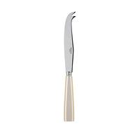 SABRE PARIS - Icône Cheese Knife - 9,4"/24cm - Stainless Steel Knife - Dishwasher Safe - Pearl White