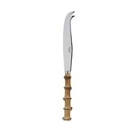 SABRE PARIS - Panda Cheese Knife - 9,4"/24cm - Stainless Steel Knife - Dishwasher Safe - Bamboo Wood Handle
