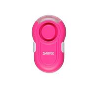 SABRE Personal Alarm with Clip-on & LED Light - Extremely Loud Lab Tested 120dB Alarm, Audible up to 600 Feet (185M) Away, Clips Easily to Running Gear - Stay Visible at Night with LED Light, Pink