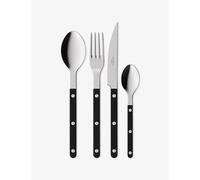 Cutlery set - Set of 24 Black one size