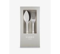 Sabre Sabre Bistrot Two-Piece Stainless-Steel Serving Set Ivory