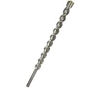 Sabre Tool 1-1/2 Inch x 22 Inch SDS MAX Rotary Hammer Drill Bit, U-Flute, Carbide Tipped for Brick, Stone, and Concrete (1-1/2" x 17" x 22" Double Flute) SDS MAX HAMMER DRILLS ONLY