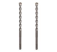 Sabre Tools 2-Pack 1/2 Inch x 8 Inch SDS Plus Rotary Hammer Drill Bits, Carbide Tipped for Brick, Stone and Concrete (1/2” x 6" x 8")