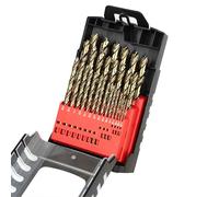 Sabre Tools 29-Piece Cobalt Drill Bit Set Heavy-Duty Drill Bits for Steel, Hard Metal, Cast Iron (29pcs)