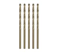 Sabre Tools 3/32 Inch Cobalt Drill Bit Set 5pcs for Metal, Steel, Hard Metal, Cast Iron (3/32 x 2-1/4")