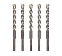 Sabre Tools 5-Pack 5/8 Inch x 8 Inch SDS Plus Rotary Hammer Drill Bits, Carbide Tipped for Brick, Stone and Concrete (5/8” x 6" x 8")