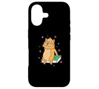 Sabre-Toothed Tiger loves books Wildcat Case for iPhone 17