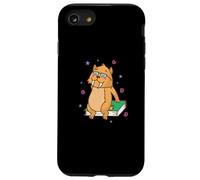Sabre-Toothed Tiger loves books Wildcat Case for iPhone SE (2020) / 7/8