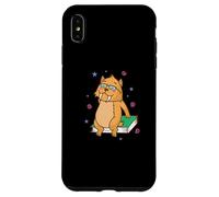 Sabre-Toothed Tiger loves books Wildcat Case for iPhone XS Max