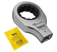 SabreCut 1 x MRSC18 13mm Dual Sided Ratcheting Wrench 1/4" Square Drive 72 Tooth Precision Gear 62Nm High Torque Ratchet Professional Stainless Steel Compact Tool Attachment