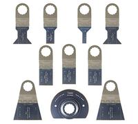 SabreCut 10pcs SCK10BM Bi-Metal Oscillating Multitool Blades