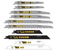 SabreCut 10pcs SCRSK10A Mixed Wood & Metal Reciprocating Saw Blades