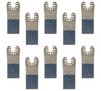SabreCut 10pcs SP35J_10 35mm Coarse Tooth Fast Fit Multitool Blades | Compatible with DeWalt, Stanley, Black & Decker, Bosch, Fein (Non-StarLock), fast fit coarse blades provide fast cuts