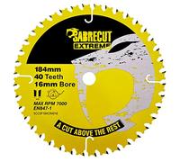 SabreCut 1pc SCCSF184CR4016 184mm x 40T x 16mm Bore Circular Saw Blade