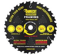 SabreCut 1pc SCCSN16184_24 184mm x 24T x 16mm Bore Circular Saw Blade