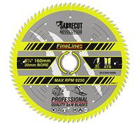 SabreCut 1pc SCCSW16080 160mm x 80T x 20mm Bore Circular Saw Blade