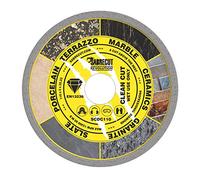 SabreCut 1pc SCDC110 110mm x 22.23mm Continuous Rim Diamond Cutting Disc | High-grade diamond construction provides fast, clean and durable dry cutting with no water cooling required