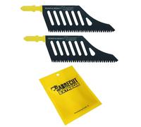 SabreCut 2pcs JSSC2074_2 Wood Jigsaw Blades Professional | T-shank provides secure grip and stability; durable blades deliver fast, clean and accurate cuts in wood