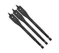 SabreCut 3pcs SCRIW15_3 15mm x 152mm Hardwood Softwood Flat Wood Spade Bits
