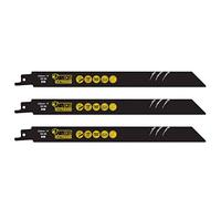 SabreCut 3pcs SCRS1122BF_3 225mm 14 TPI S1122BF Reciprocating Saw Blades