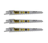 SabreCut 3pcs SCRS644D_3 150mm 6 TPI S644D Wood Reciprocating Saw Blades