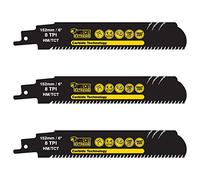 SabreCut 3pcs SCRS930HM_3 152mm 8 TPI S930HM Wood Reciprocating Saw Blades